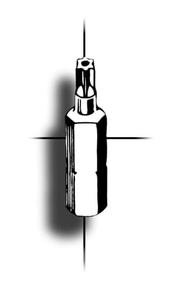 Picture of SecuFast 6-Lobe Pin Bit TX-40