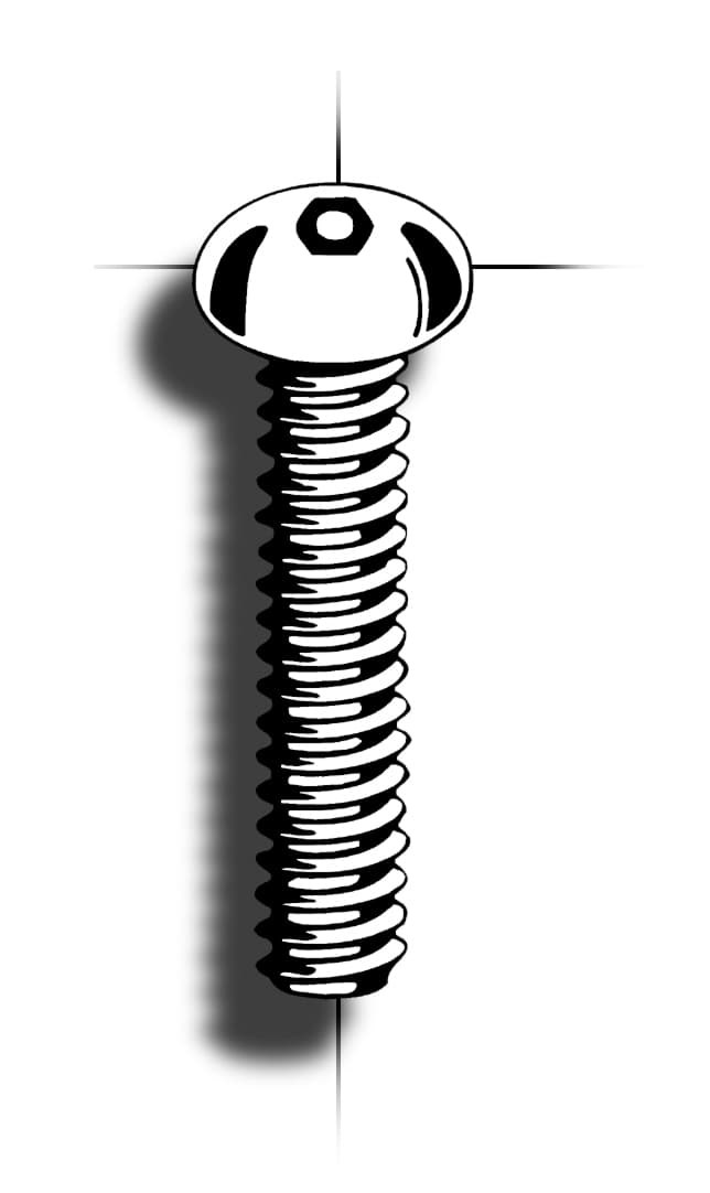 Picture of SecuFast Hex Pin M8 x 20 BH A2