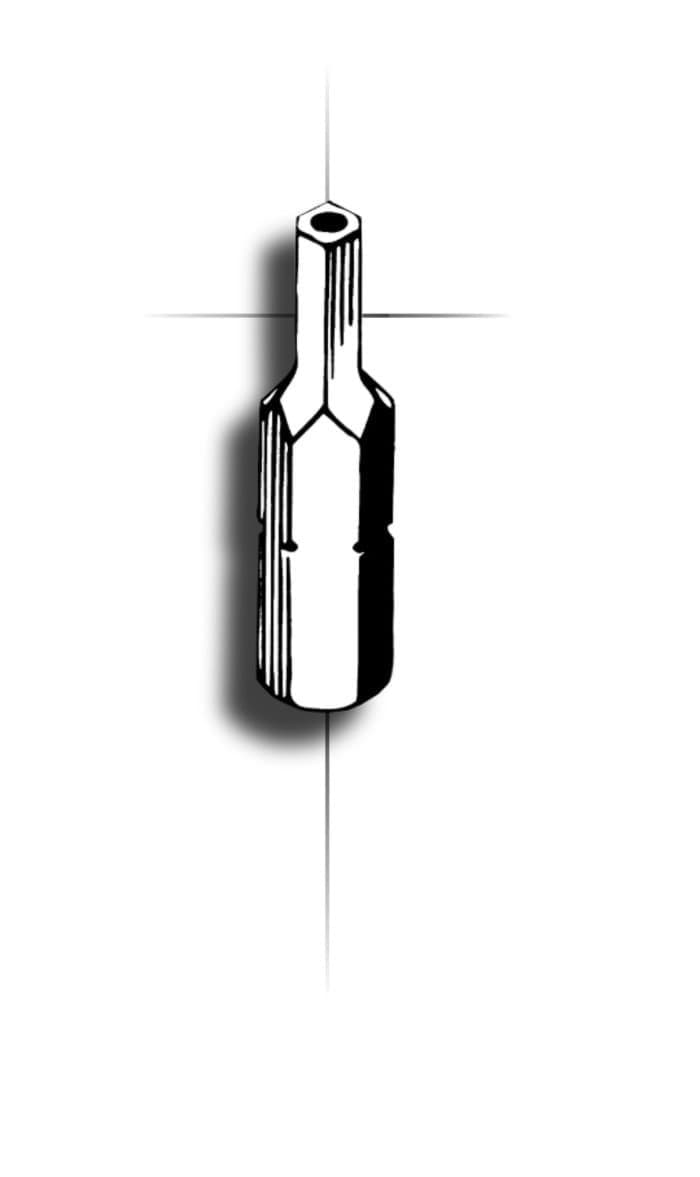 Bild von SecuFast Hex Pin Bit 4mm